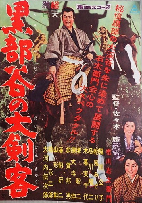 Movie poster for The Swordsman In The Golden Valley (1960)
