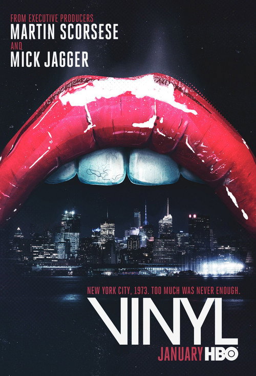 Series poster for Vinyl (2016)