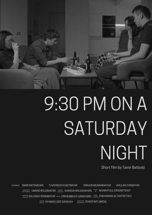 Movie poster for 9:30 PM ON A SATURDAY NIGHT (2023)