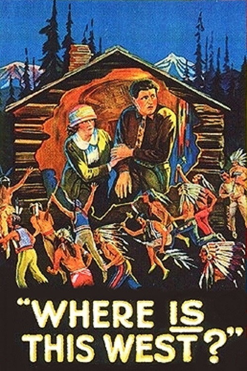Movie poster for Where Is This West? (1923)