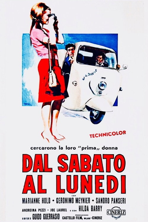 Movie poster for Dal sabato al lunedì (1963)