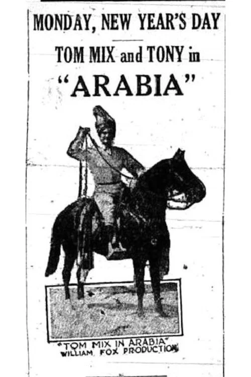 Movie poster for Arabia (1922)