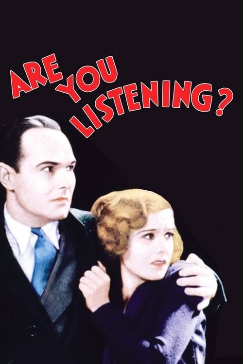 Movie poster for Are You Listening? (1932)