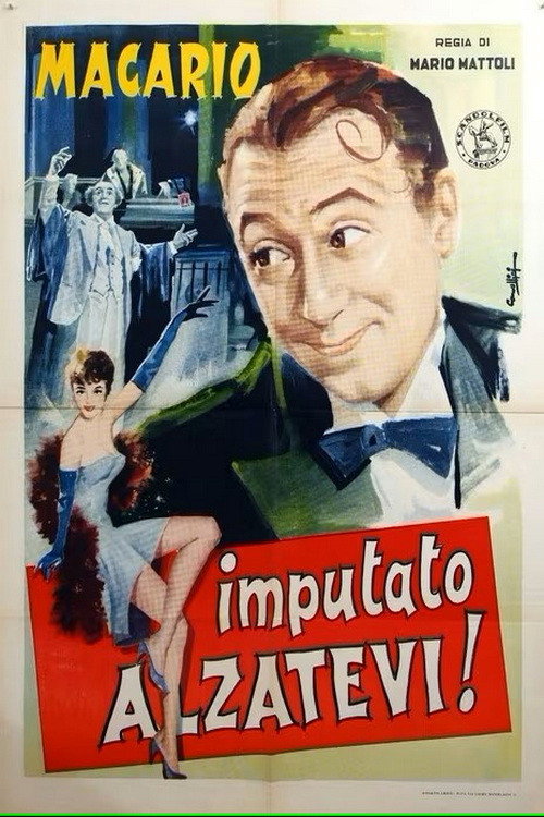 Movie poster for Imputato, alzatevi! (1939)