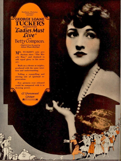 Movie poster for Ladies Must Live (1921)