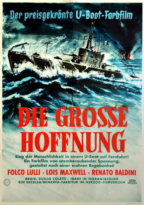 Movie poster for Submarine Attack (1954)