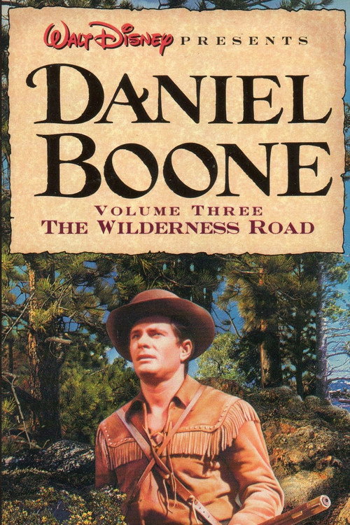 Movie poster for Daniel Boone: The Wilderness Road (1961)