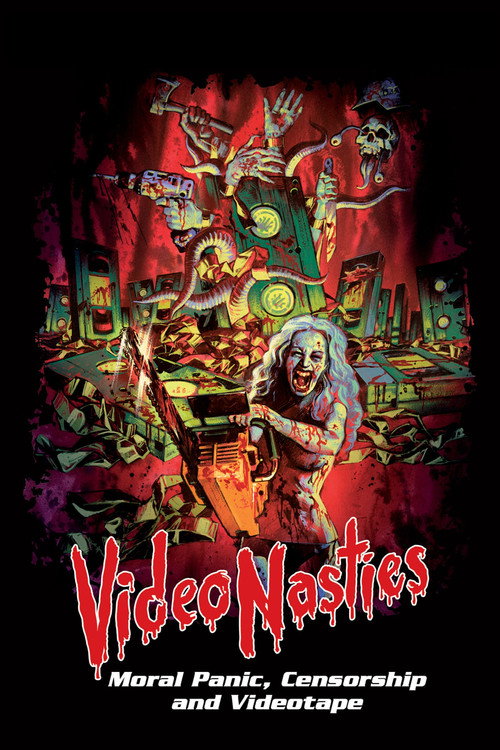 Movie poster for Video Nasties: Moral Panic, Censorship & Videotape (2010)