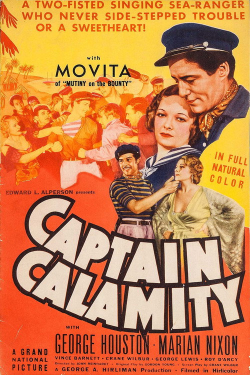 Movie poster for Captain Calamity (1936)