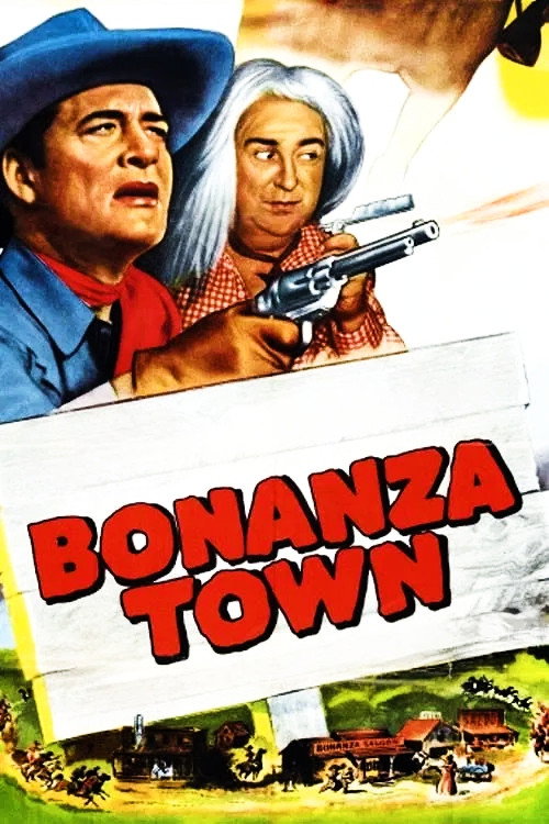 Movie poster for Bonanza Town (1951)