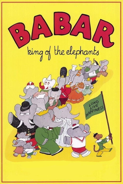 Movie poster for Babar: King of the Elephants (1999)