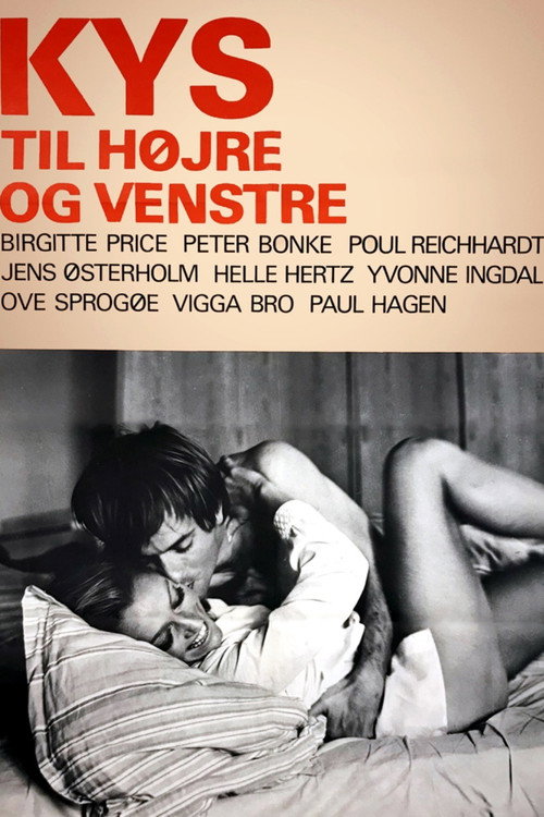 Movie poster for Kys til højre og venstre (1969)