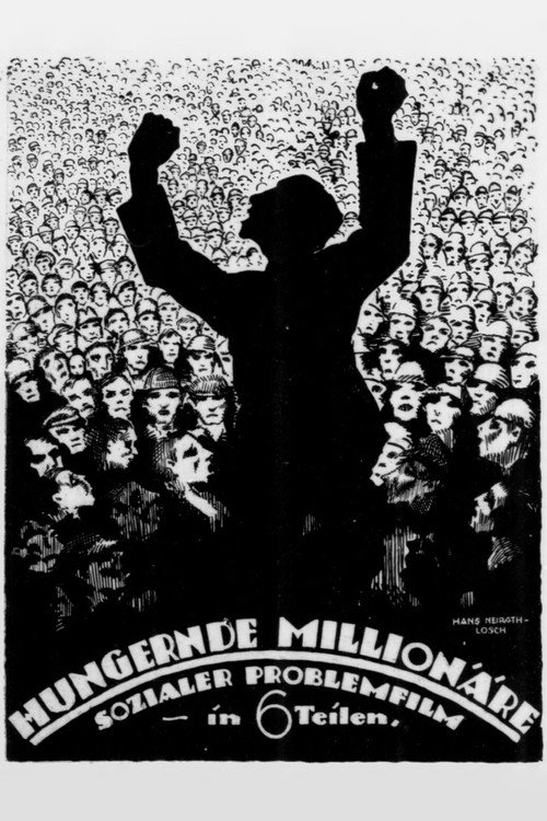 Movie poster for Hungernde Millionäre (1919)