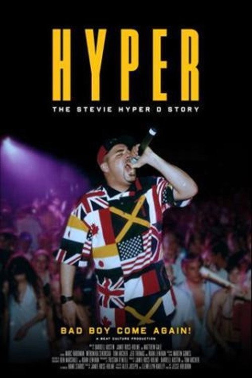 Movie poster for Hyper: The Stevie Hyper D Story (2024)