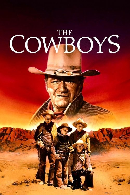 Movie poster for The Cowboys (1972)