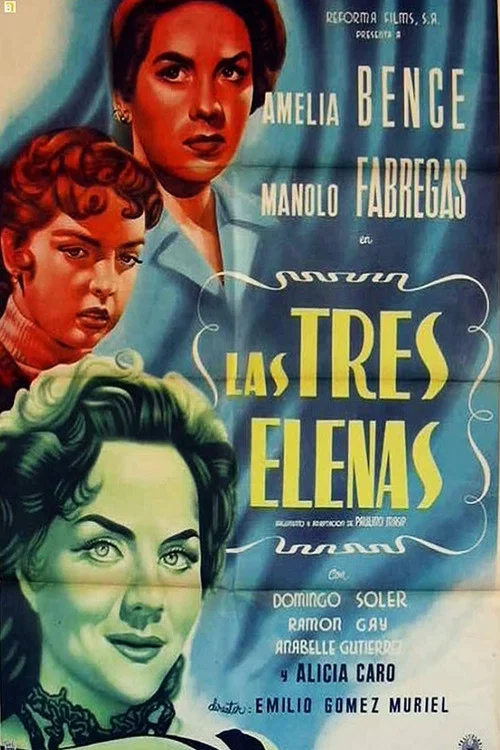 Movie poster for Las tres Elenas (1954)