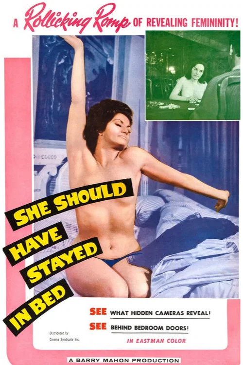 Movie poster for She Should Have Stayed in Bed (1963)