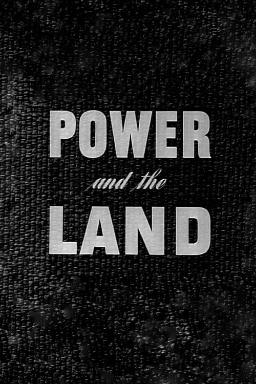 Movie poster for Power and the Land (1940)