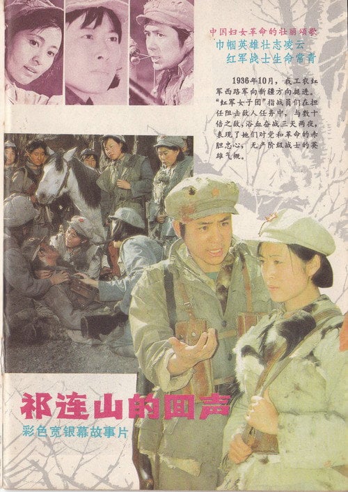 Movie poster for The Echo of Qi Lian Mountain (1984)