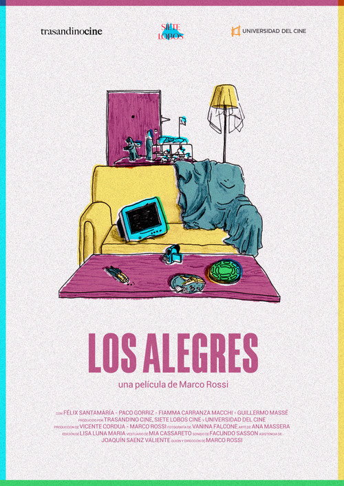 Movie poster for Los Alegres (2022)