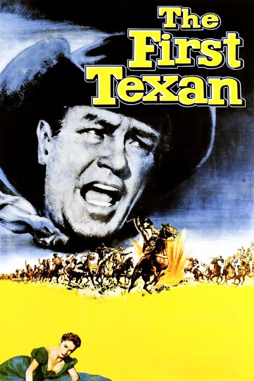 Movie poster for The First Texan (1956)