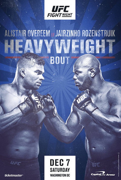 Movie poster for UFC on ESPN 7: Overeem vs. Rozenstruik (2019)