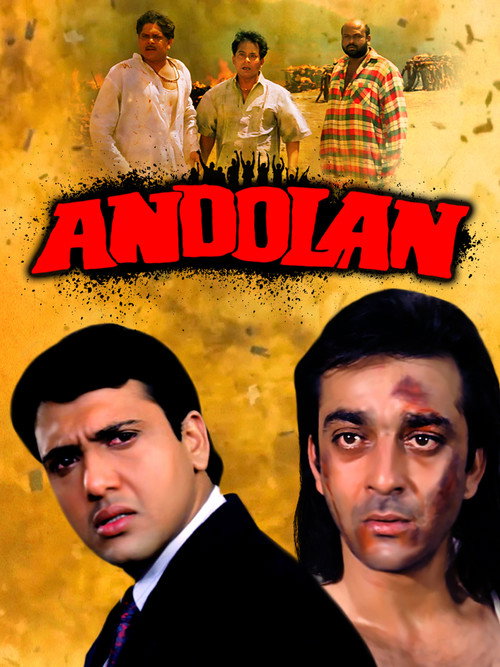 Movie poster for Andolan (1995)