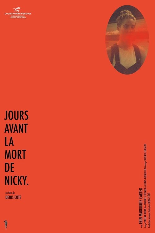 Movie poster for Days Before the Death of Nicky (2024)