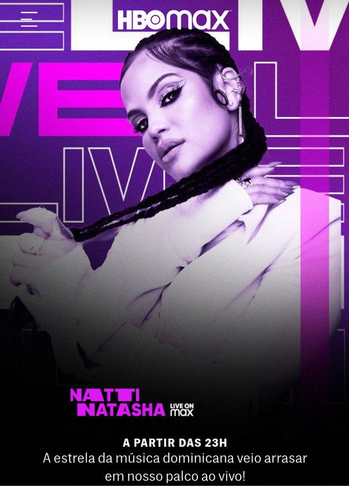 Movie poster for Natti Natasha: Live on Max (2021)