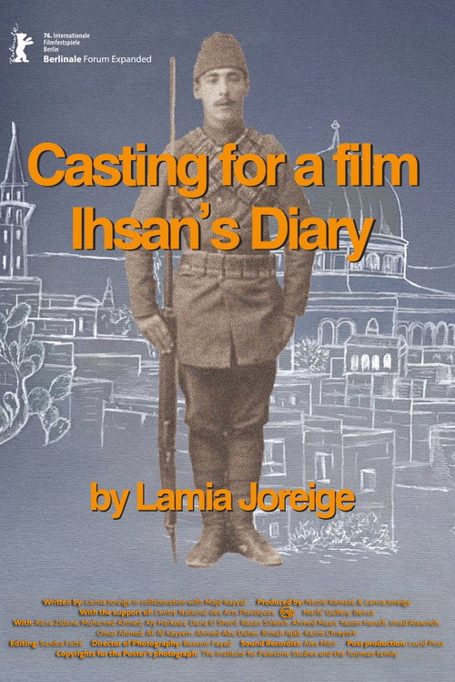 Movie poster for Casting for a Film, Ihsan's Diary (2026)
