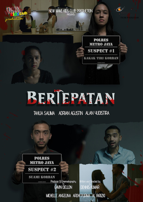 Movie poster for Bertepatan (2022)