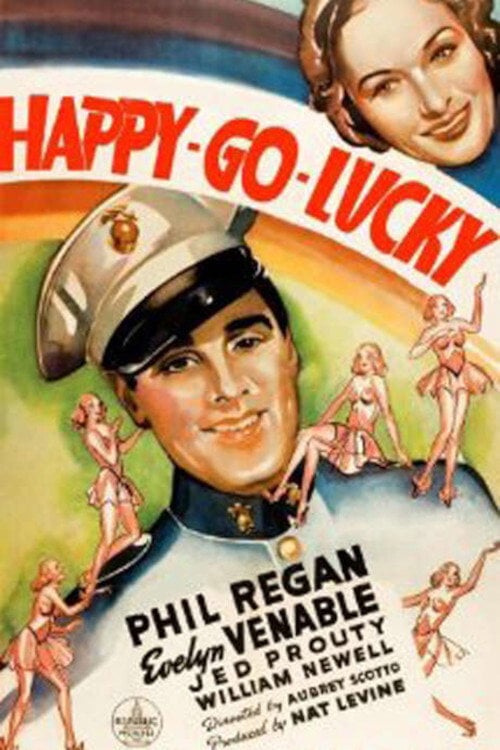 Movie poster for Happy Go Lucky (1936)