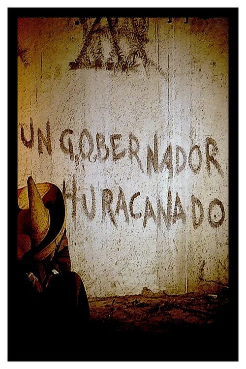 Movie poster for Un gobernador huracanado (1985)