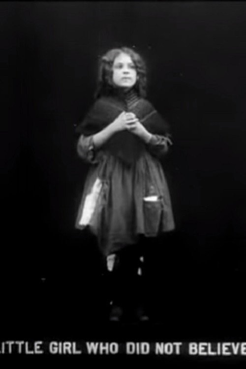 Movie poster for The Little Girl Who Did Not Believe in Santa Claus (1907)