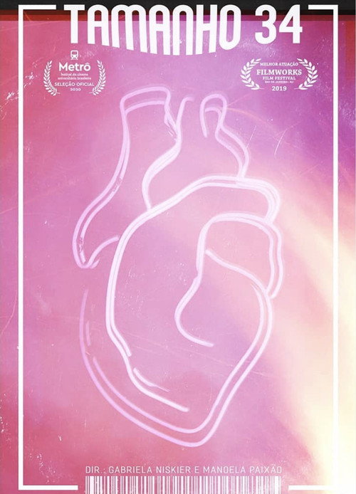 Movie poster for Tamanho 34 (2020)
