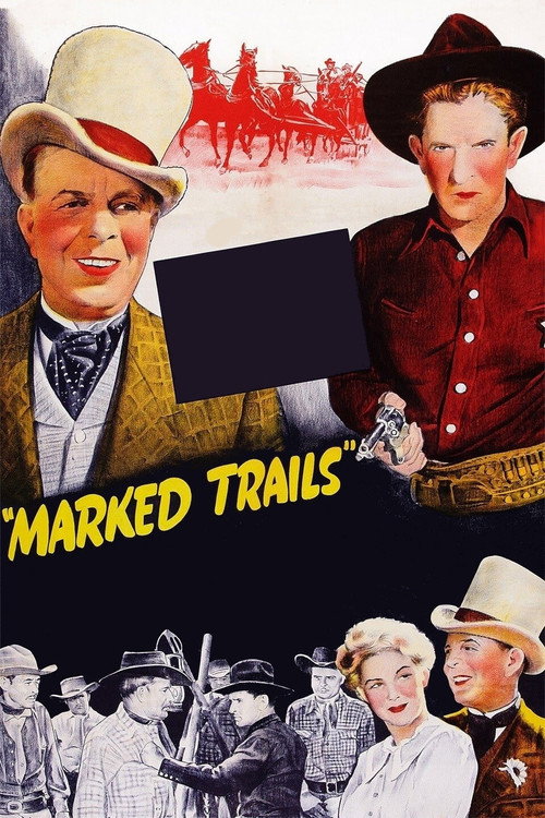 Movie poster for Marked Trails (1944)