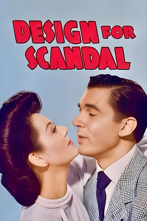 Movie poster for Design for Scandal (1941)