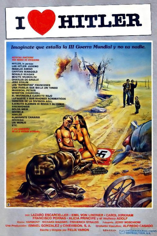 Movie poster for I Love Hitler (1984)