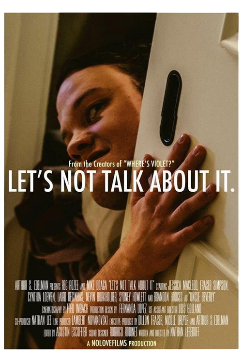 Movie poster for Let's Not Talk About It (2018)