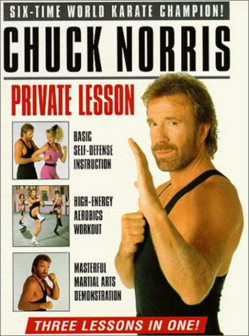 Movie poster for Chuck Norris: Private Lesson (1997)