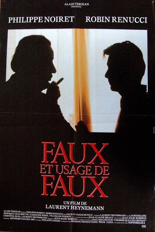 Movie poster for Forgery and the Use of Forgeries (1990)