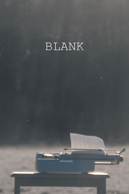 BLANK poster