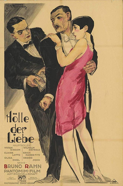 Movie poster for Hölle der Liebe (1926)