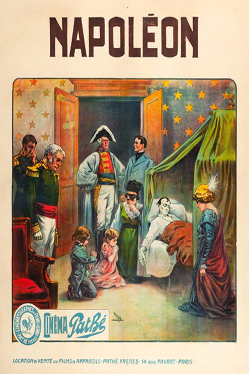 Movie poster for Napoleon (1909)