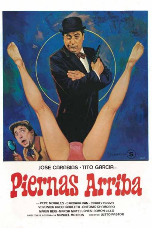 Movie poster for Piernas arriba (1982)