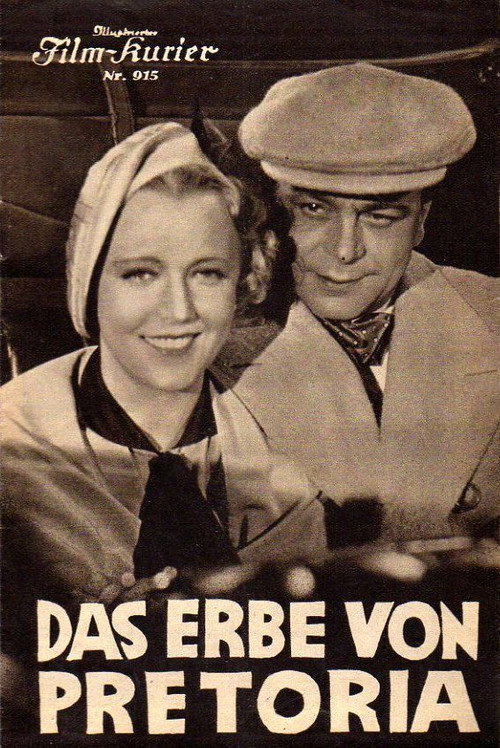 Movie poster for Inheritance in Pretoria (1934)