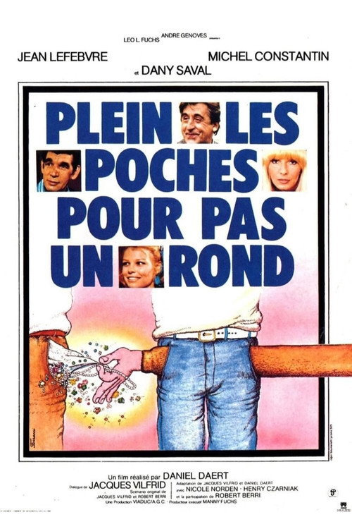 Movie poster for Plein les poches pour pas un rond... (1978)