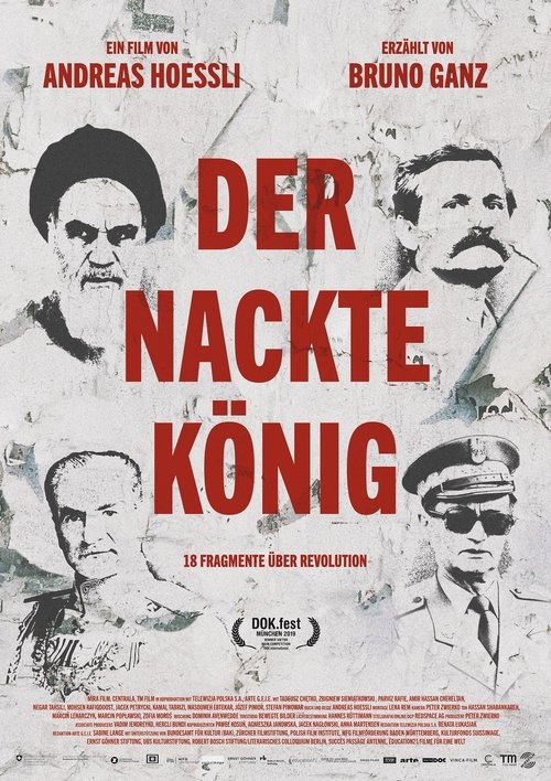 Movie poster for The Naked King - 18 Fragments on Revolution (2019)