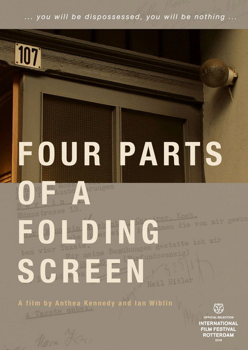 Movie poster for Four Parts of a Folding Screen (2018)