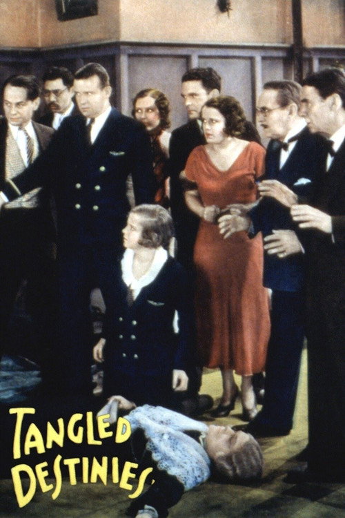 Movie poster for Tangled Destinies (1932)